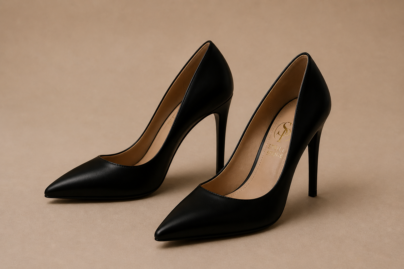Tacones Stell Midnight – Classic Black